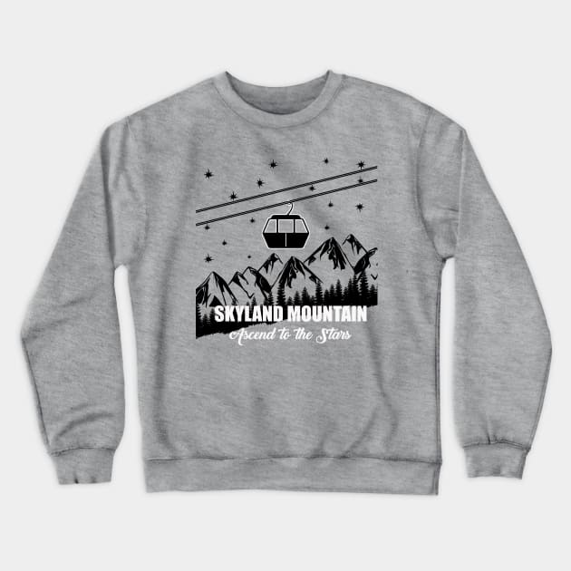 Skyland Mountain, 1 Crewneck Sweatshirt by inkandespresso7